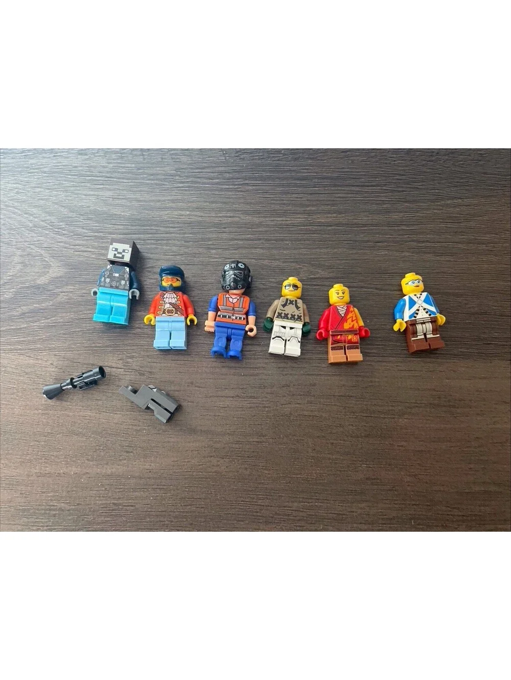 Lego Minifigures Lot Of 6 Minecraft Ninja